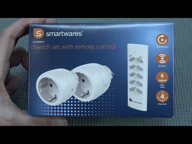 Smartwares Set & Remote Van De Action .. SUPER HANDIG ! - YouTube