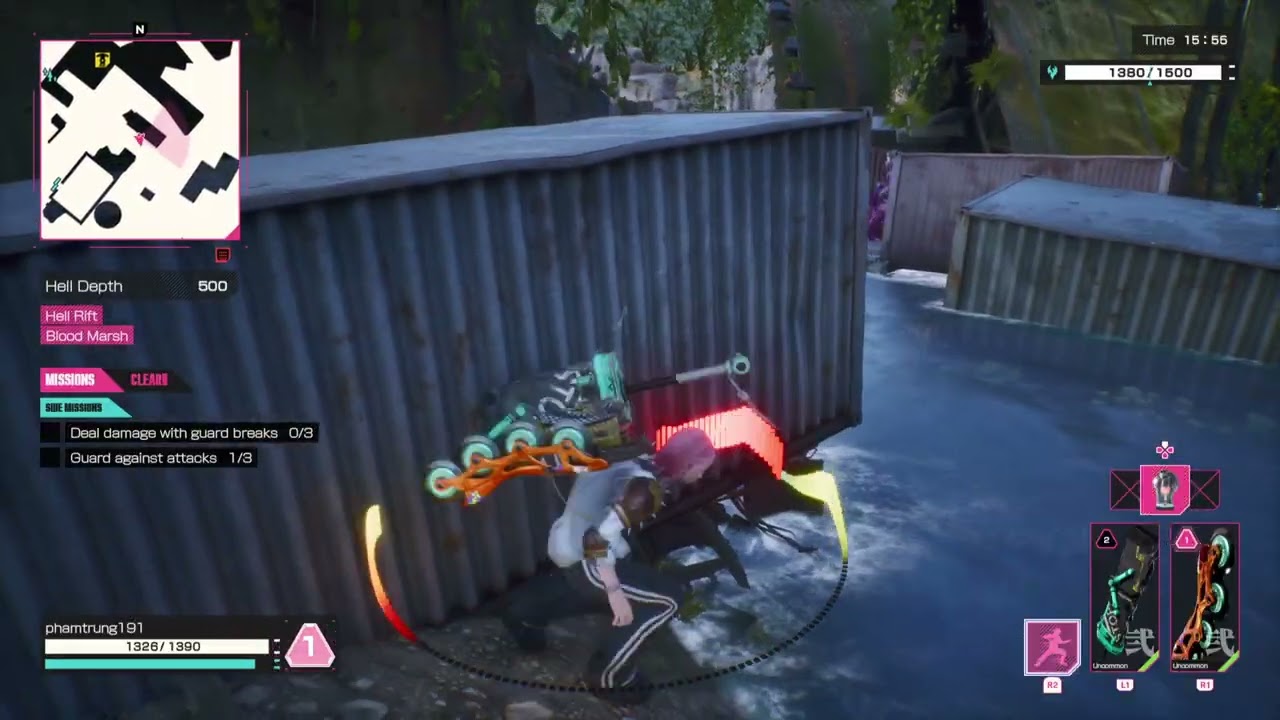 Let It Die: Inferno - Body 2 Run & Hell Depth Quest