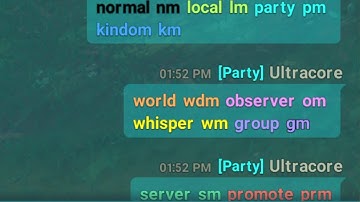 Ni No Kuni : Cross Worlds | Colored Text in Chat! (shortened tags)