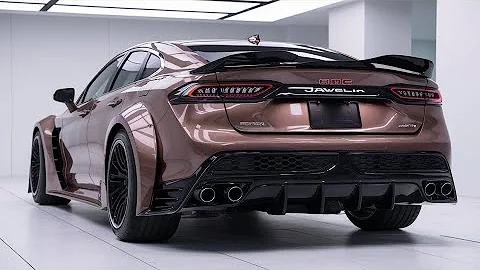 New,2026 AMC Javelin: The Legend Returns as a Sedan"