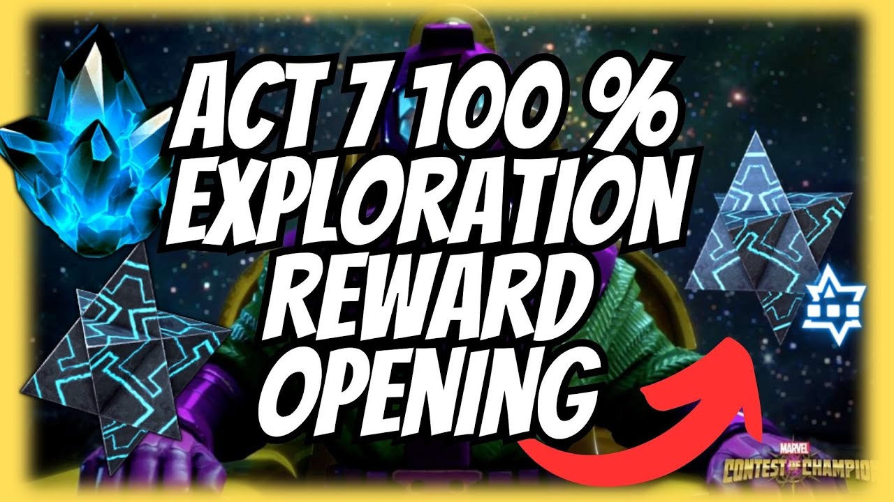 Mcoc Act 7 100% Exploration Rewards opening! Account Changing Pulls! Ceo Luck For sure!!!!!!!!!!