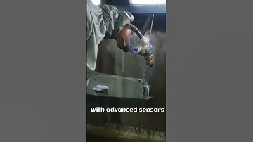 Industrial Spray Painting Robot for a Flawless Finish#paintingrobots #painting #spary #sparypaint