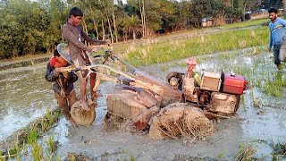 power tiller || পাওয়া টিলার in my village paddy land by tos vlog part 50 by The Tos vlogs 681 views 2 years ago 2 minutes, 33 seconds