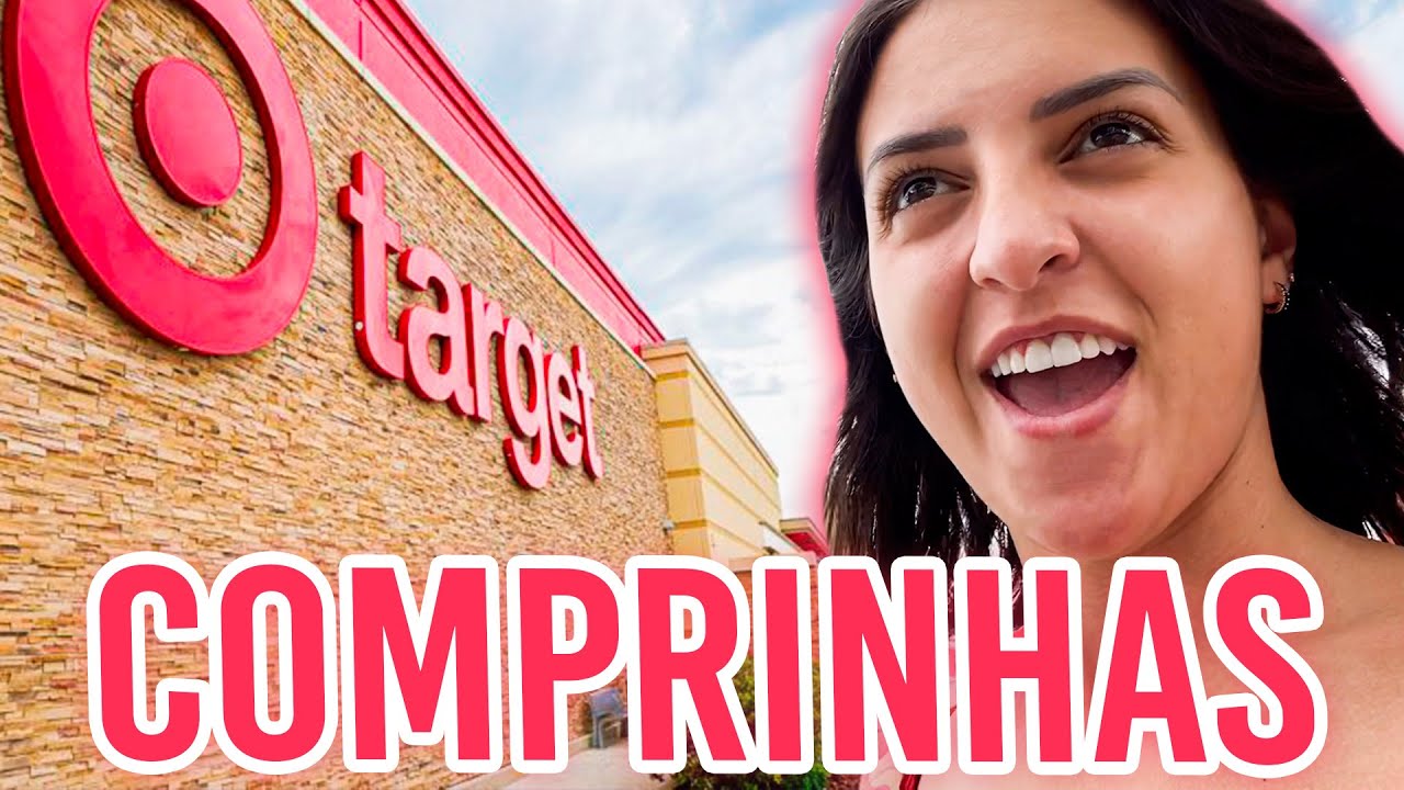 VLOG - COMPRANDO DE TUDO NA TARGET - YouTube
