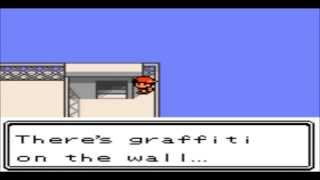 Pokemon Crystal Graffiti Easter Egg