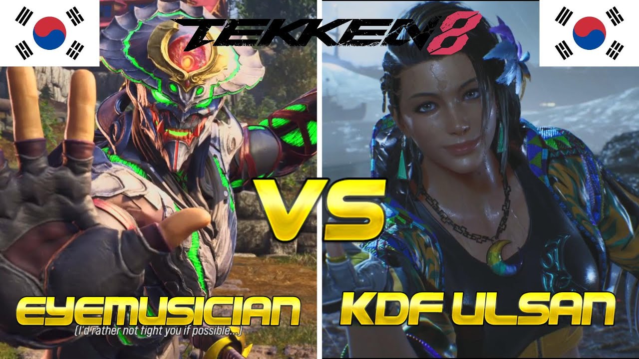 Tekken 8 - Eyemusician ( #1 Ranked Yushimitsu) VS KDF Ulsan (Azucena ...