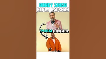 HONEY SINGH REPLY BADSHAH DISS 📈🔥 #honeysingh #badshah #aystaryt