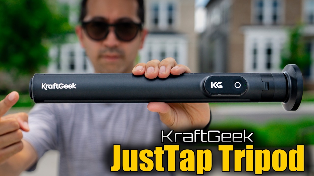 This MagSafe Tripod’s Secret Trick Changes Everything // KraftGeek JustTap