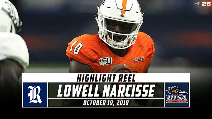 Lowell Narcisse Highlights: Rice vs. UTSA (2019) | Stadium