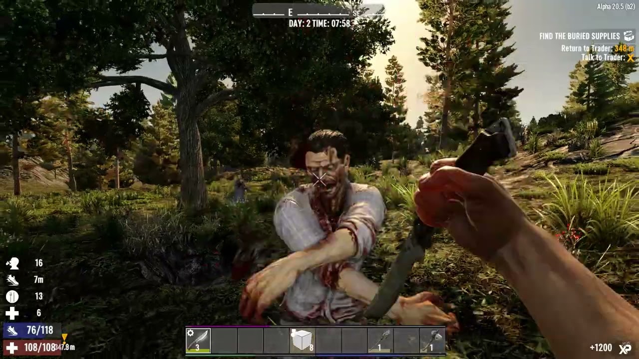 Attribute Agility Day 2: 7 Days to Die