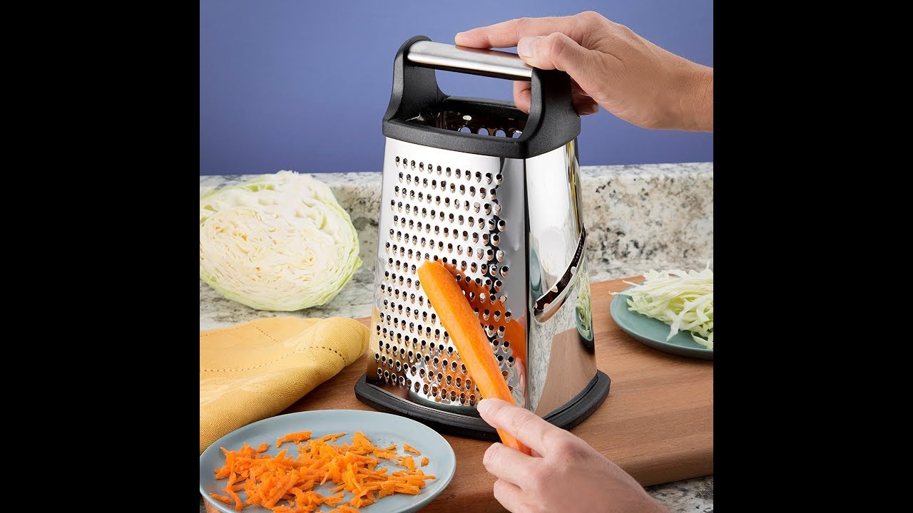 K BASIX Hand Grater Stainless Steel Razor Sharp Blades, Non-Slip & Soft  Grip, Handheld Cheese Grater with Handle , Cheese Hand Grater & Vegetable  Grater (Hand Coarse Grater) 