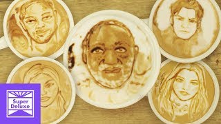Celebrity Mug Shot Latte Art | Nice Content | Tatered
