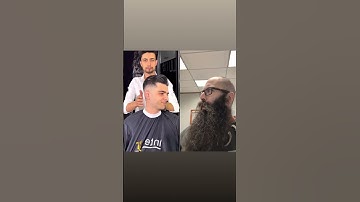 #shorts Is shaving half your beard a new trend?