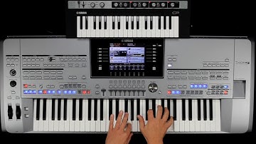 Tyros 5 & reface, part 1: Creation of a MIDI-template