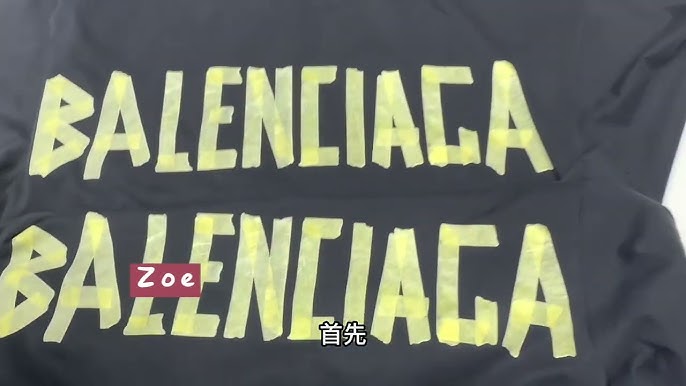 How To Spot Real Vs Fake Balenciaga Campaign Tee – LegitGrails