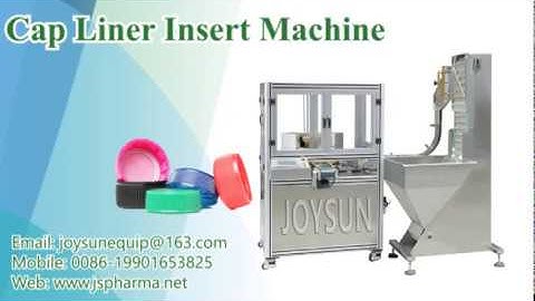 Plastic Cap Liner Inserting Machine