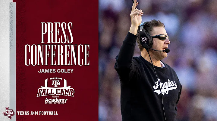 Fall Camp Media Day: James Coley