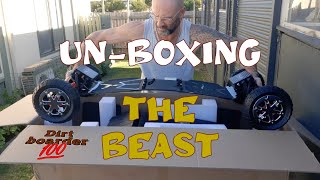 Ecomobl Tellum 4WD Electric Mountainboard Unboxing Reveiw