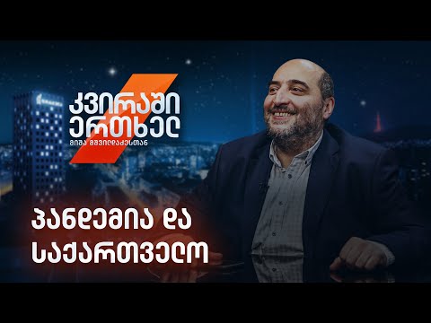 კვირაში ერთხელ მიშა მშვილდაძესთან — პანდემია და საქართველო