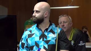 GARY CARR WINNING LAST 2 FRAMES - QUARTER FINAL - EURO 2023 MENS SINGLES