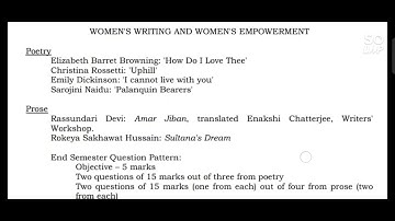 UNIVERSITY OF CALCUTTA CBCS SYLLABUS (WITH QUESTION PATTERN) ENGLISH-GENERAL CC3/GE3 SEMESTER 3