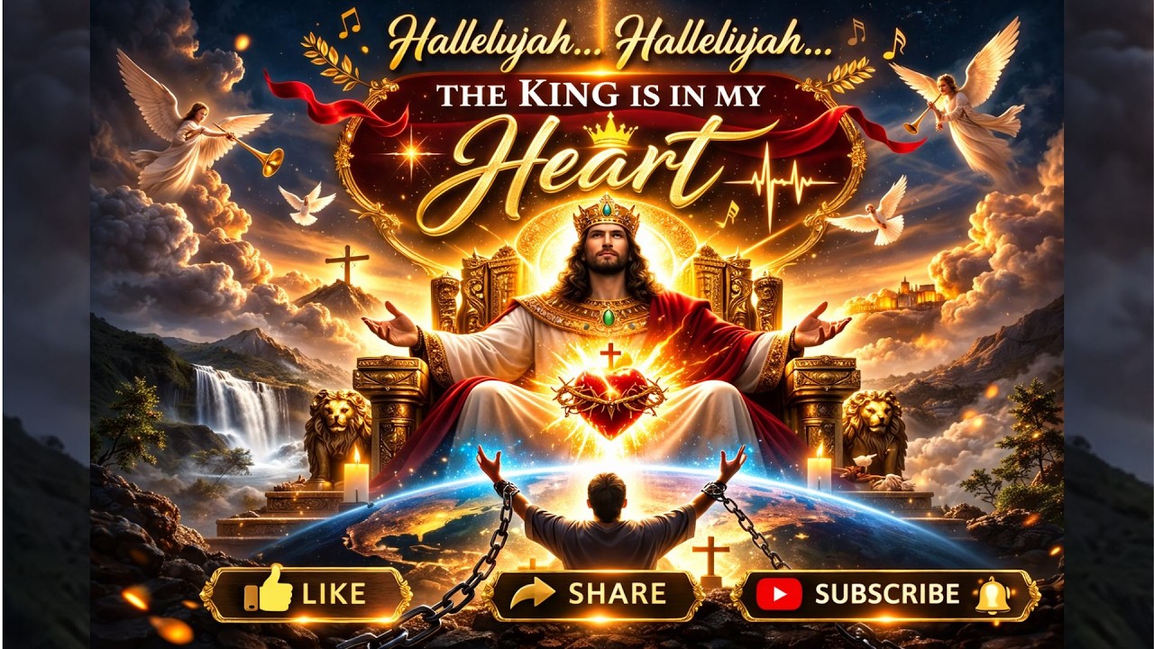 ഹല്ലേലൂയ്യ രാജാവേ 👑 |malayalam-worship-song-king-is-in-my-heart.mp4