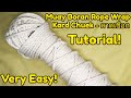 Muay boran kard chuek rope wrap tutorial