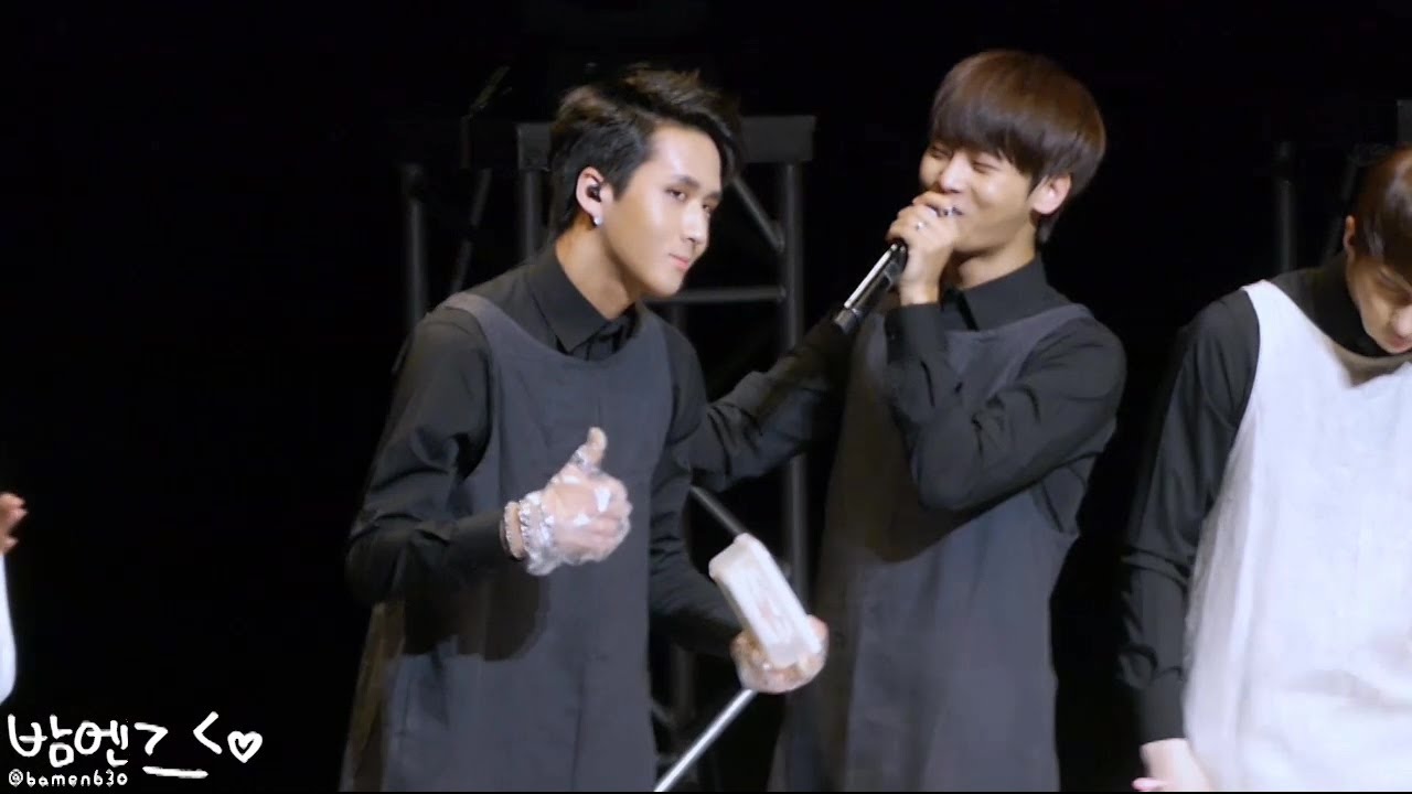 140329 도쿄 Live Arch - 센스 가득 라비 샌드위치 시식!ㅋㅋ (VIXX N)