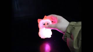 ピカピカもじゃもじゃネコちゃんヨーヨー2｜おもちゃ・縁日玩具