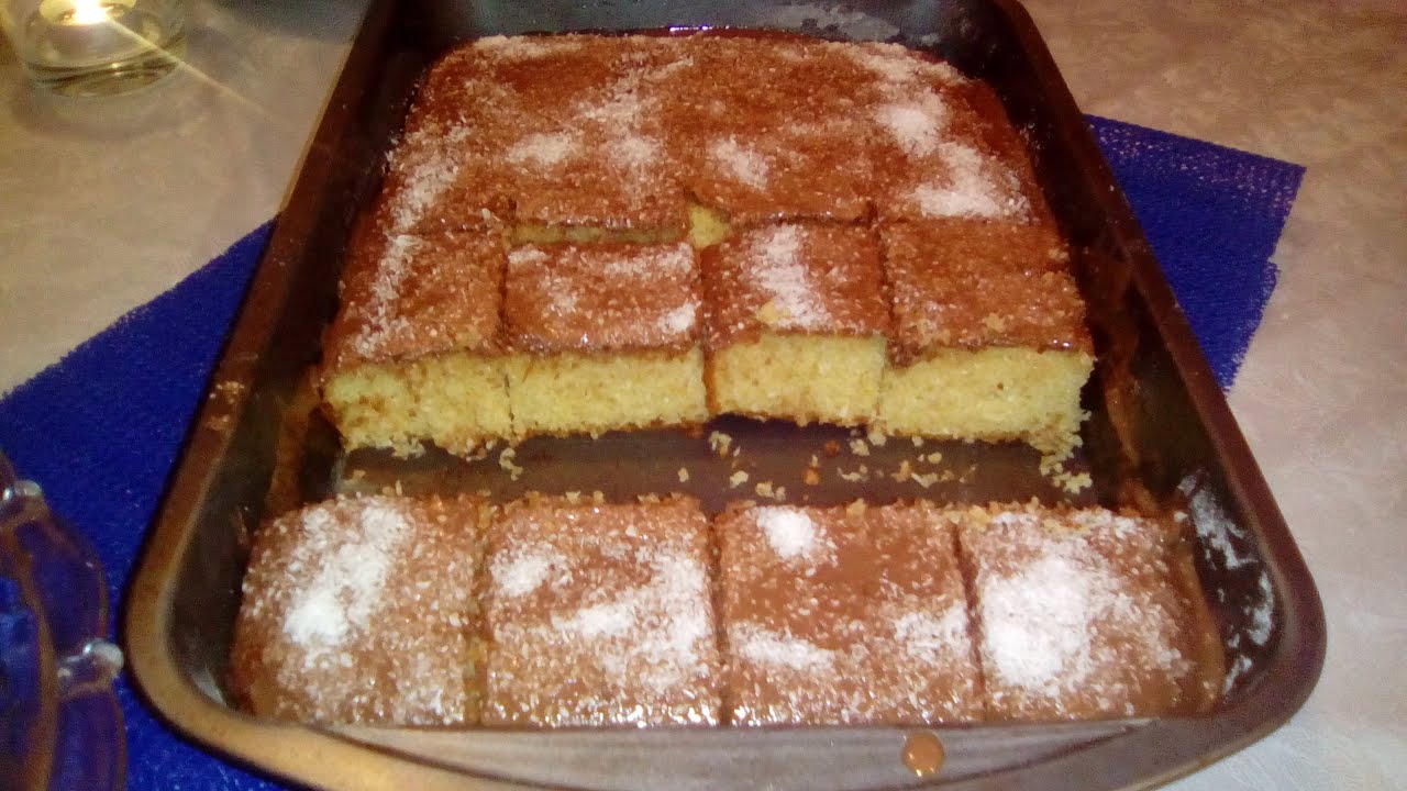 KOLAČ OD GRIZA I KOKOSA - BEZ MIKSANJA - Samo umutite, pecite i zasladite se ovim starinskim kolačem