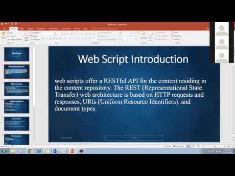 Alfresco Webscript part 1