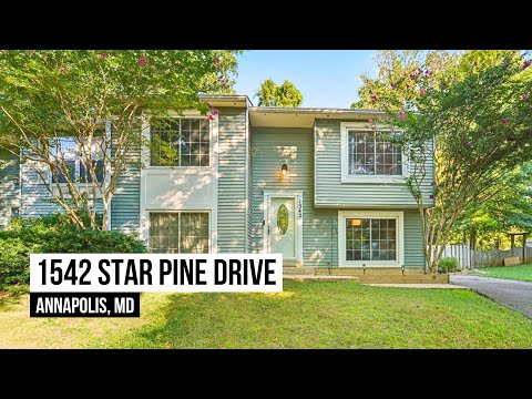 1542 Star Pine Drive, Annapolis, MD home video tour