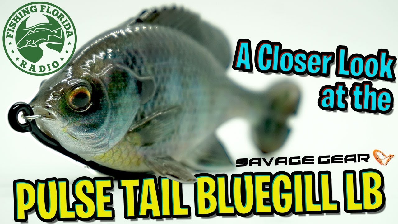 A Closer Look at the NEW WEEDLESS Savage Gear Pulse Tail Bluegill LB - Bass  Fishing Swim Bait 