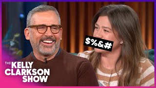 Steve Carell Is Obsessed With Hilarious Kelly Clarkson Expression