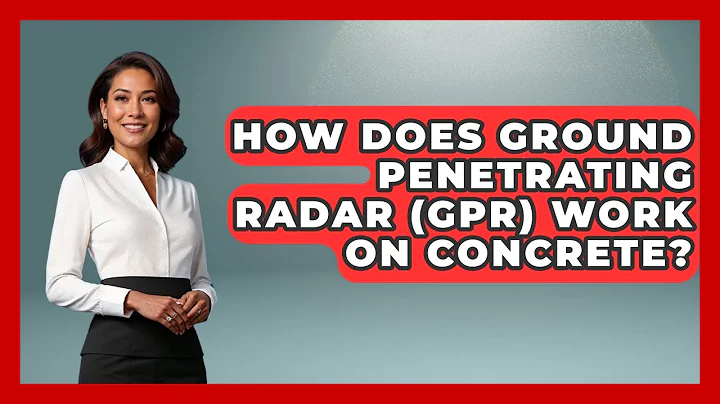 How Does Ground Penetrating Radar (GPR) Work On Concrete? - Civil Engineering Explained