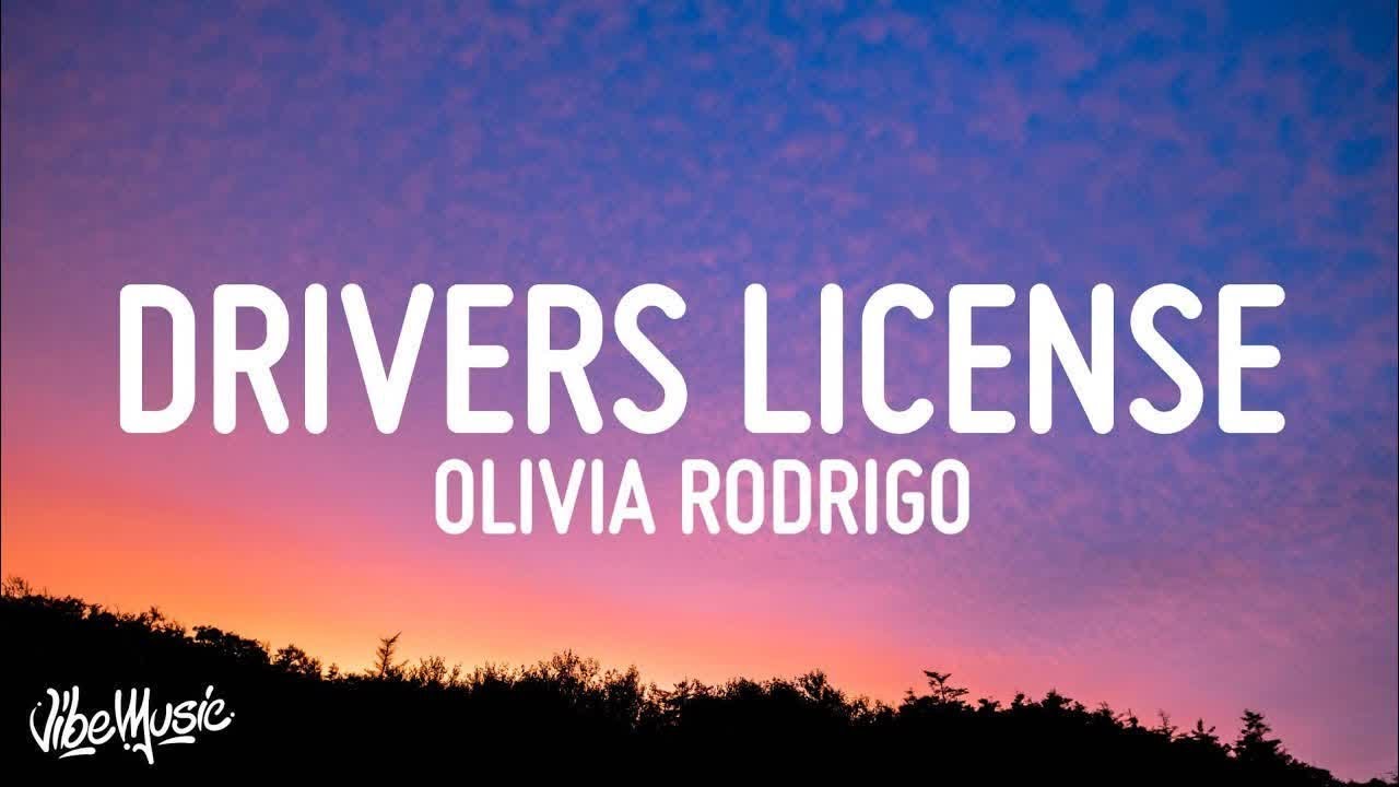 [1 HOUR 🕐] Olivia Rodrigo – drivers license (Lyrics)