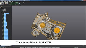 Reverse engineering and simplified scan-to-CAD workflow with VXmodel and Autodesk Inventor