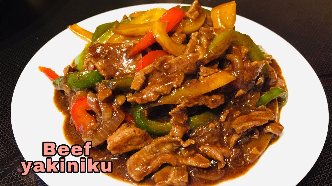 Beef yakiniku recipe / cara masak beef yakiniku masakan Beef yakiniku recipe / cara masak beef yakiniku masakan