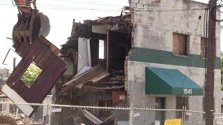 Ridgely Street Demolition, Baltimore