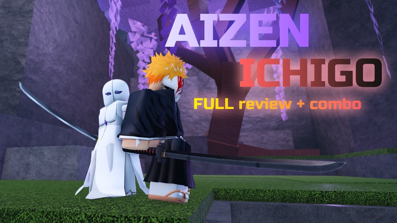 [AUT] ichigo + aizen FULL review + combo! - YouTube