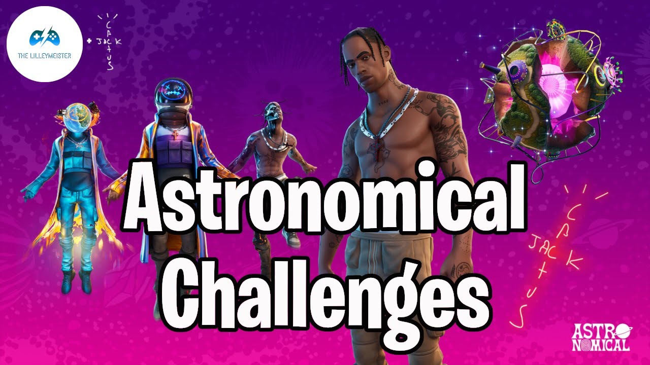 How to complete Travis Scott's Astronomical Challenges in one game
