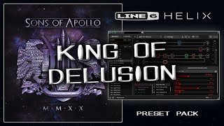 Bumblefoot demonstrates Line6 Helix presets for Sons Of Apollo song &#39;King Of Delusion&#39;