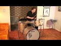Ludwig classic 60s drums one of the best made of all timedrum solo workout