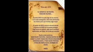 Salmo 23 Poderoso Biblia Latinoamericana El Buen Pastor Salmo de David