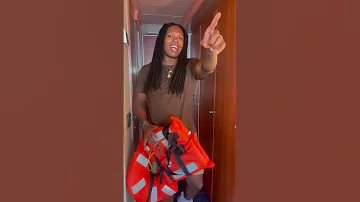 Yall Why This Man Playing With These Life Jackets Foryou Cruise Vacation 
