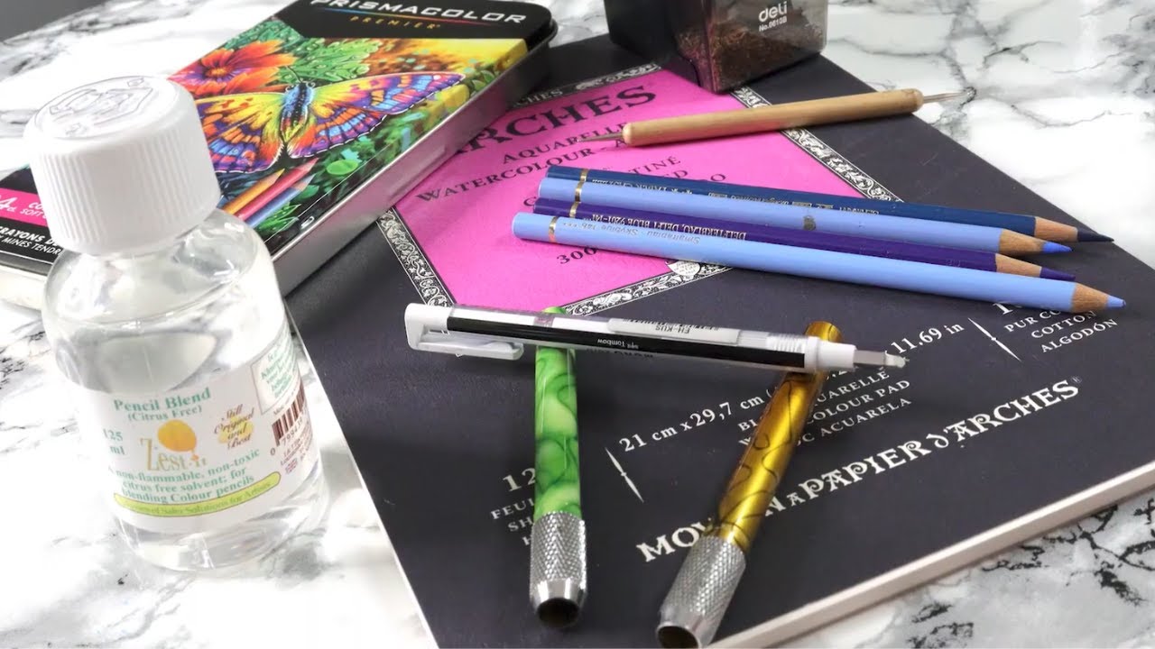 The ultimate guide to colouring pencils