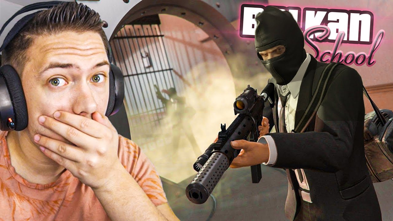 PLJAČKA GLAVNE BANKE! Balkan School RP