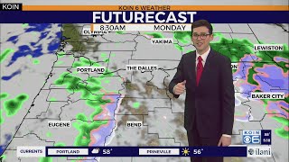Weather forecast: Showers in and out of the Willamette Valley for Memorial Day Weather forecast: Showers in and out of the Willamette Valley for Memorial Day