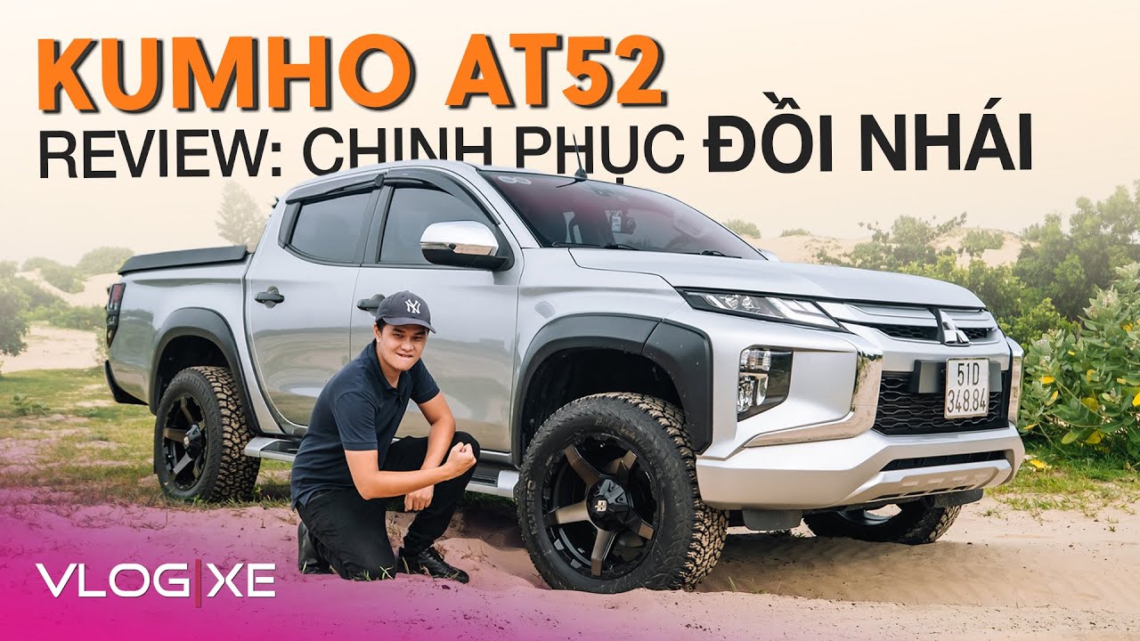 Đánh giá lốp Kumho Road Venture AT52 tại Đồi Nhái - Êm... - youtube