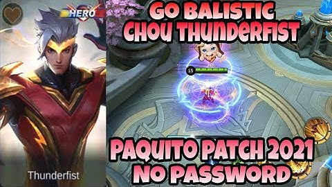Chou Go Balistic to Thunderfist script Full voice Full effect NO PASSWORD by Per Gameplay